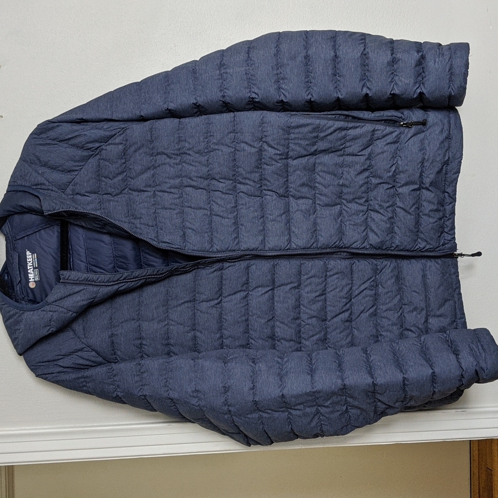 Heatkeep navy jacket size XXL